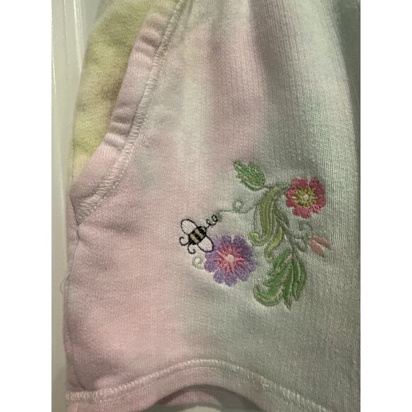 MSRP $98. Show Me Your Mumu Girlfriend Shirts in Rainbiw Tie-Dye Size L - Picture 3 of 4